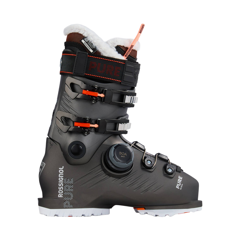 Ski Boots Rossignol Womens Pure 85 BOA GW - Dark Grey - Genetik Sport