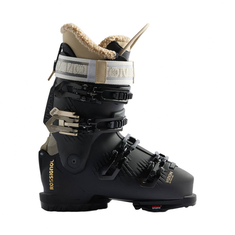 Ski Boots Rossignol Womens Vizion 4B 80 Pro GW - Black - Genetik Sport