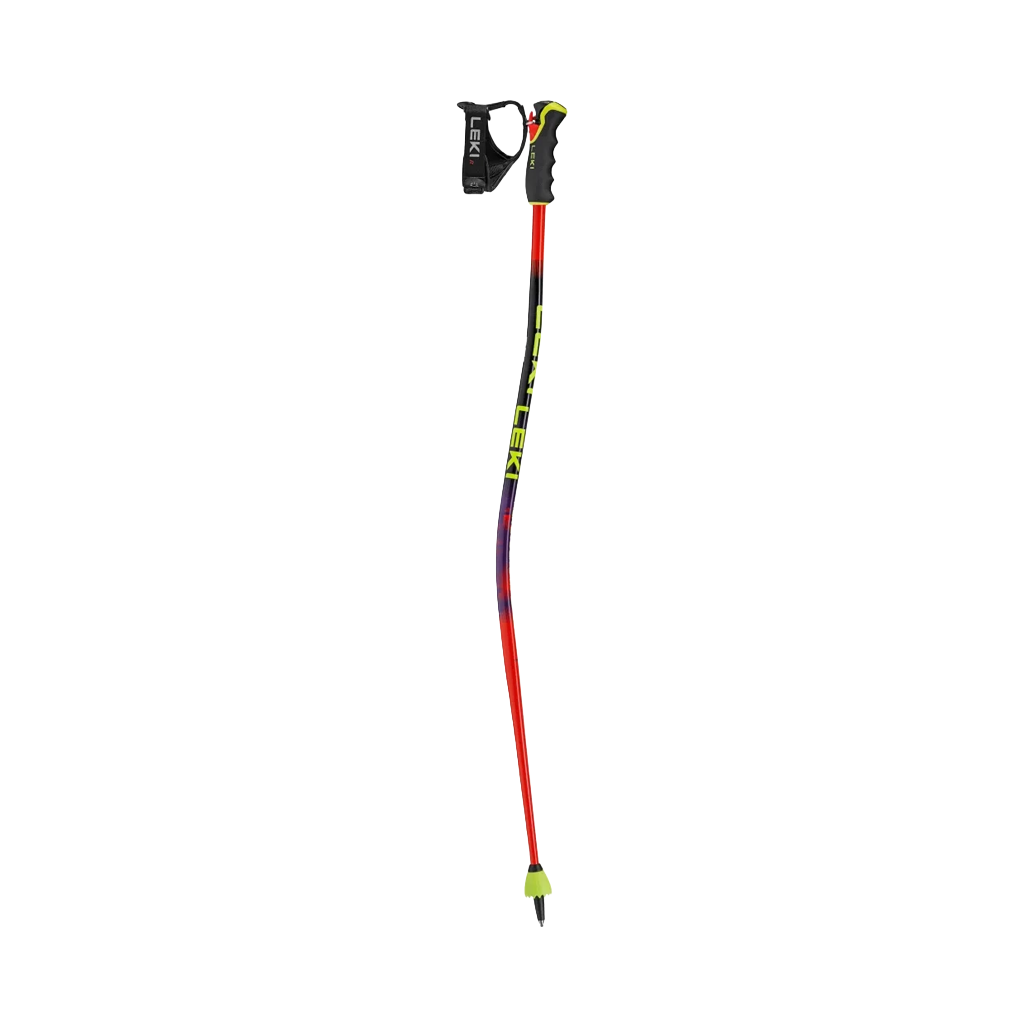 Ski Poles Leki WCR Evo Lite GS TR - Bright Red/Violet - Genetik Sport