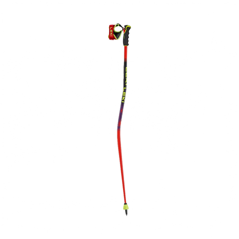 Ski Poles Leki WCR Pro GS TR - Bright Red/Violet - Genetik Sport