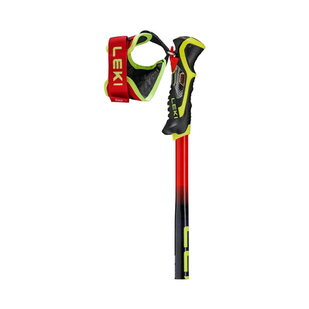 Ski Poles Leki WCR Pro SL TR - Bright Red/Violet - Genetik Sport