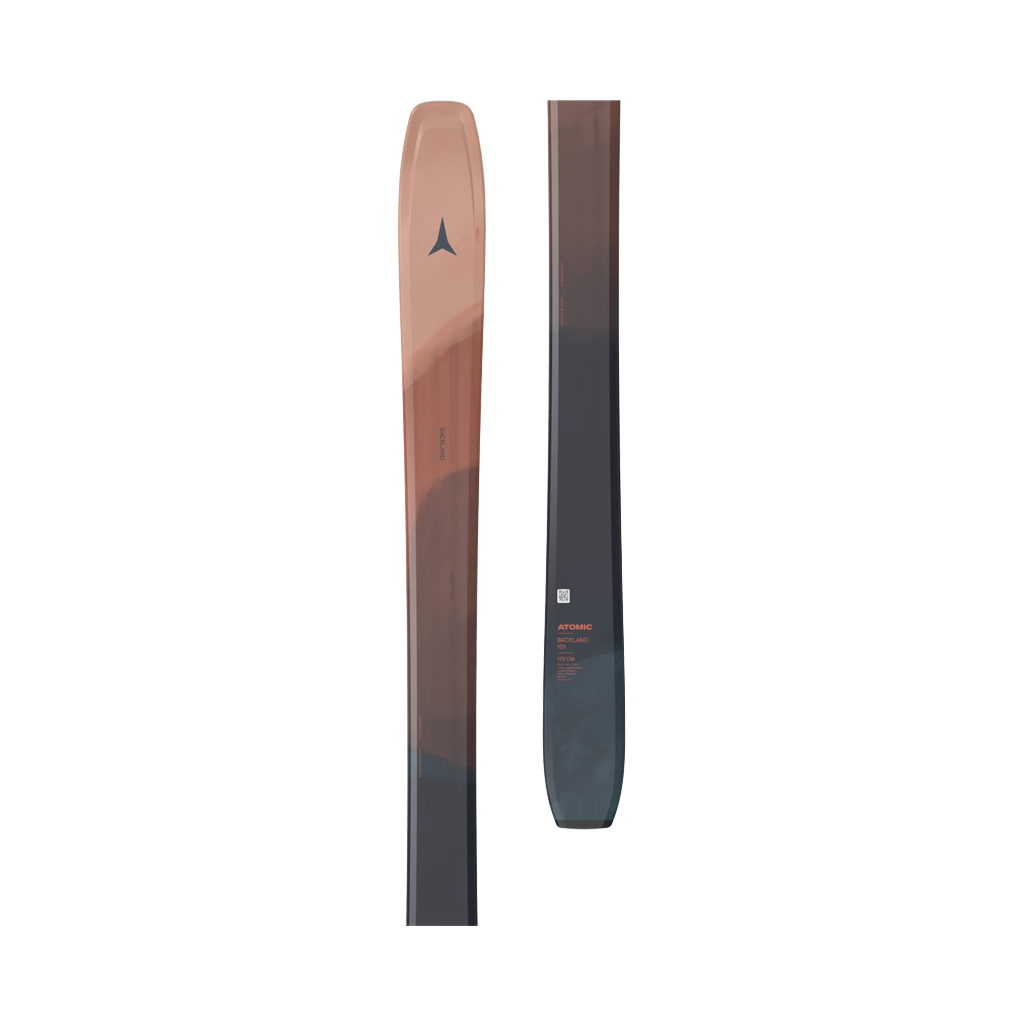 Skis Atomic Backland 101 Womens - Redwood/Brick - Genetik Sport