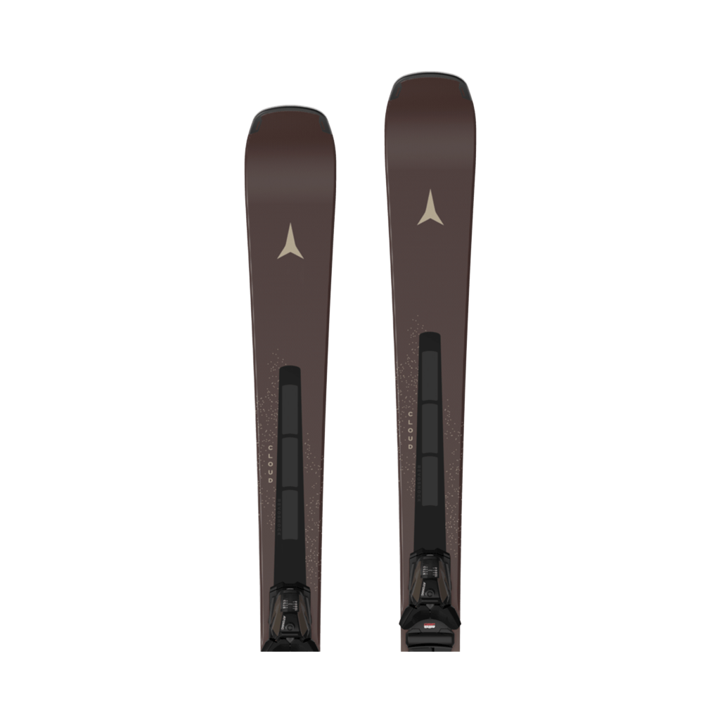 Skis Atomic Cloud Q12 RVSK C + M 10 GW Bindings - Loam - Genetik Sport