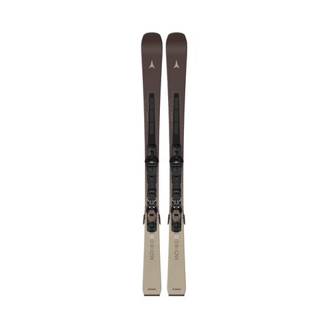 Skis Atomic Cloud Q12 RVSK C + M 10 GW Bindings - Loam - Genetik Sport