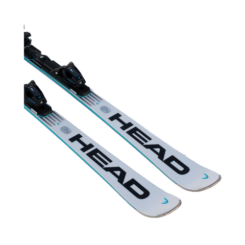 Skis Head WC Rebels e.SL RP EVO 14 + FF 11 GW - White/Black - Genetik Sport