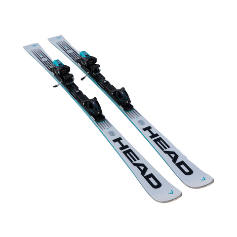 Skis Head WC Rebels e.SL RP EVO 14 + FF 11 GW - White/Black - Genetik Sport
