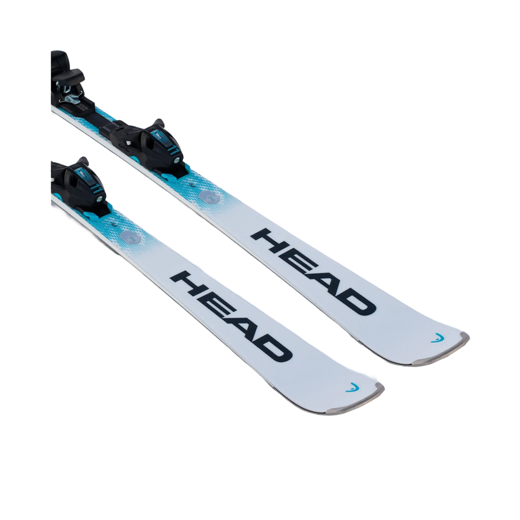 Skis Head WC Rebels e.SLR LYT-PR + PR 11 GW - White/Black - Genetik Sport