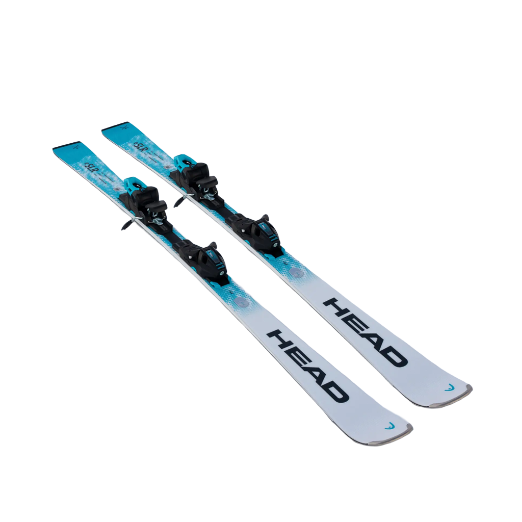 Skis Head WC Rebels e.SLR LYT-PR + PR 11 GW - White/Black - Genetik Sport