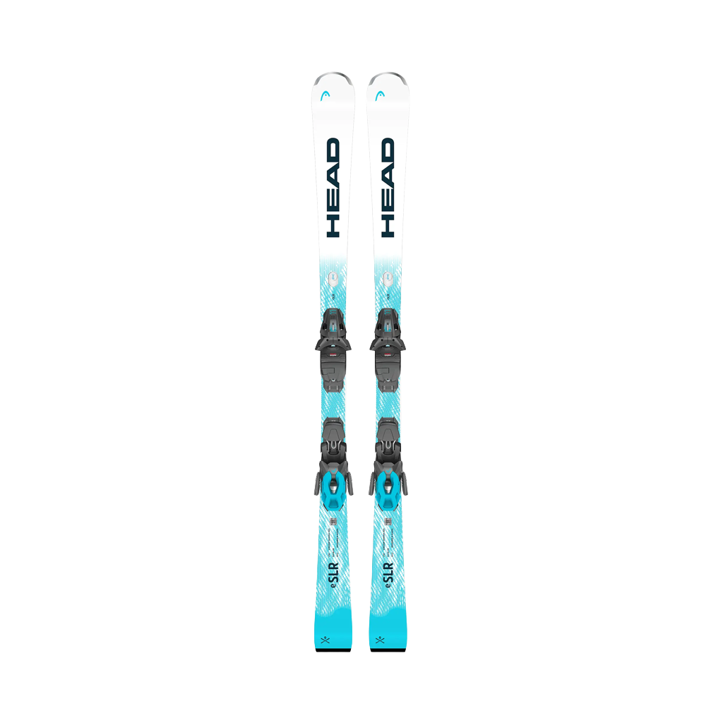 Skis Head WC Rebels e.SLR LYT-PR + PR 11 GW - White/Black - Genetik Sport