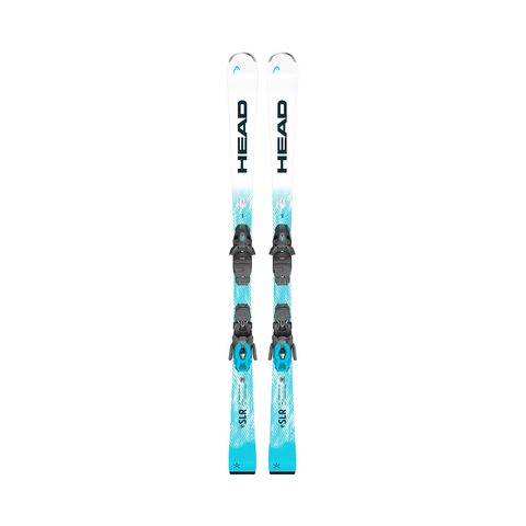 Skis Head WC Rebels e.SLR LYT-PR + PR 11 GW - White/Black - Genetik Sport