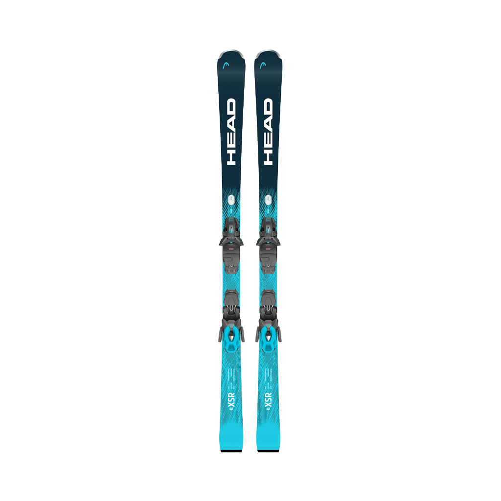 Skis Head WC Rebels e.XSR LYT-PR + PR 11 GW - White/Black - Genetik Sport