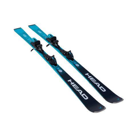 Skis Head WC Rebels e.XSR LYT-PR + PR 11 GW - White/Black - Genetik Sport