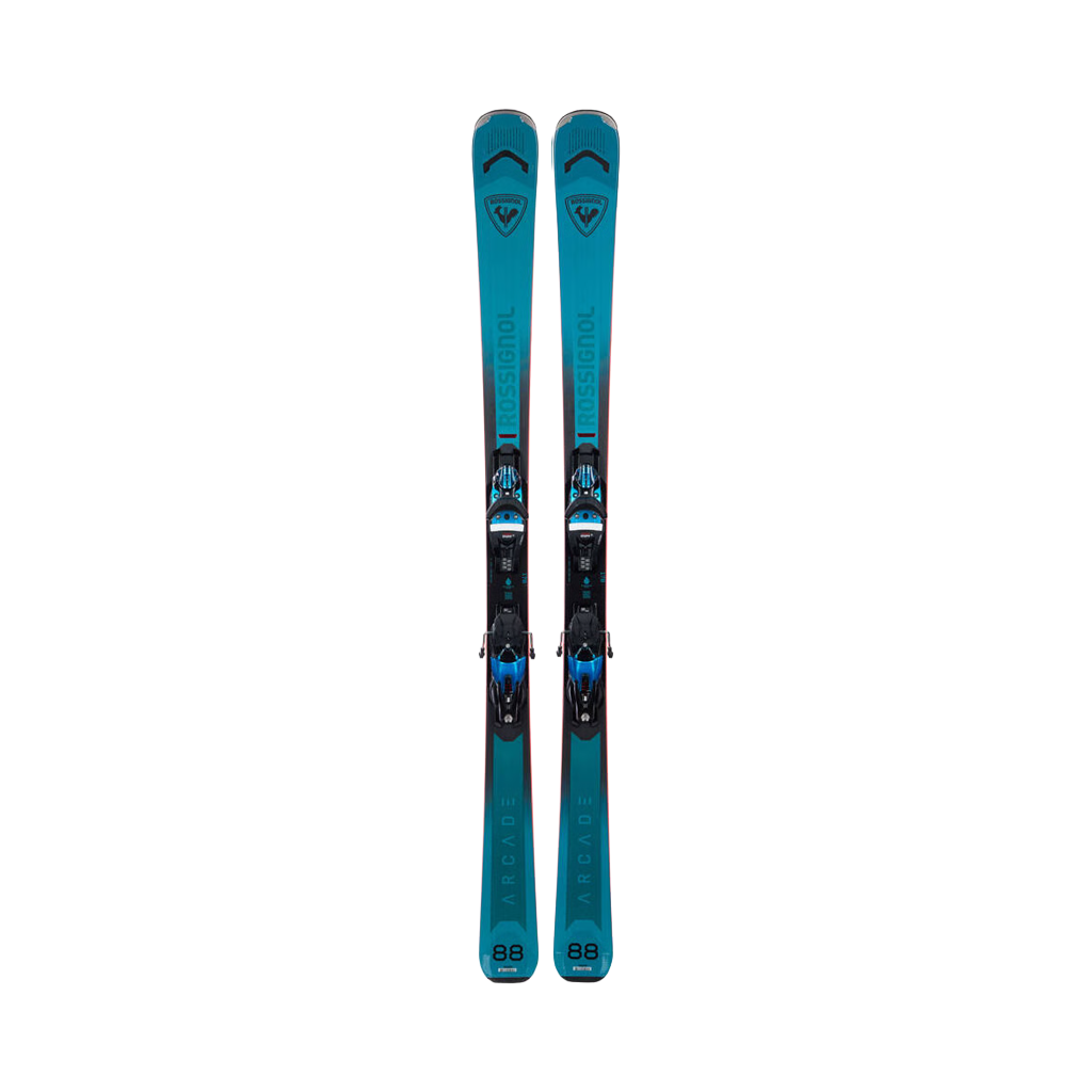 Skis Rossignol Arcade 88 K + SPX 12 B90 Blue Steel - Genetik Sport