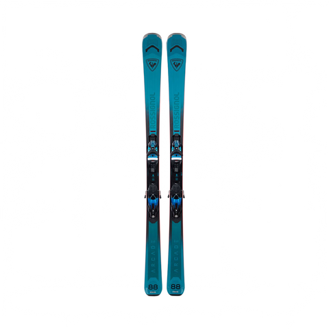 Skis Rossignol Arcade 88 K + SPX 12 B90 Blue Steel - Genetik Sport