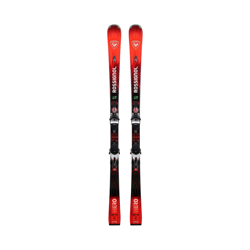 Skis Rossignol Hero Elite ST Ti Konect + SPX 14 K B80 - Silver Red - Genetik Sport