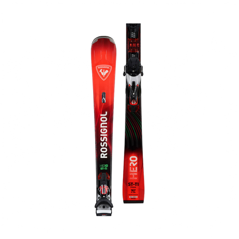 Skis Rossignol Hero Elite ST Ti Konect + SPX 14 K B80 - Silver Red - Genetik Sport