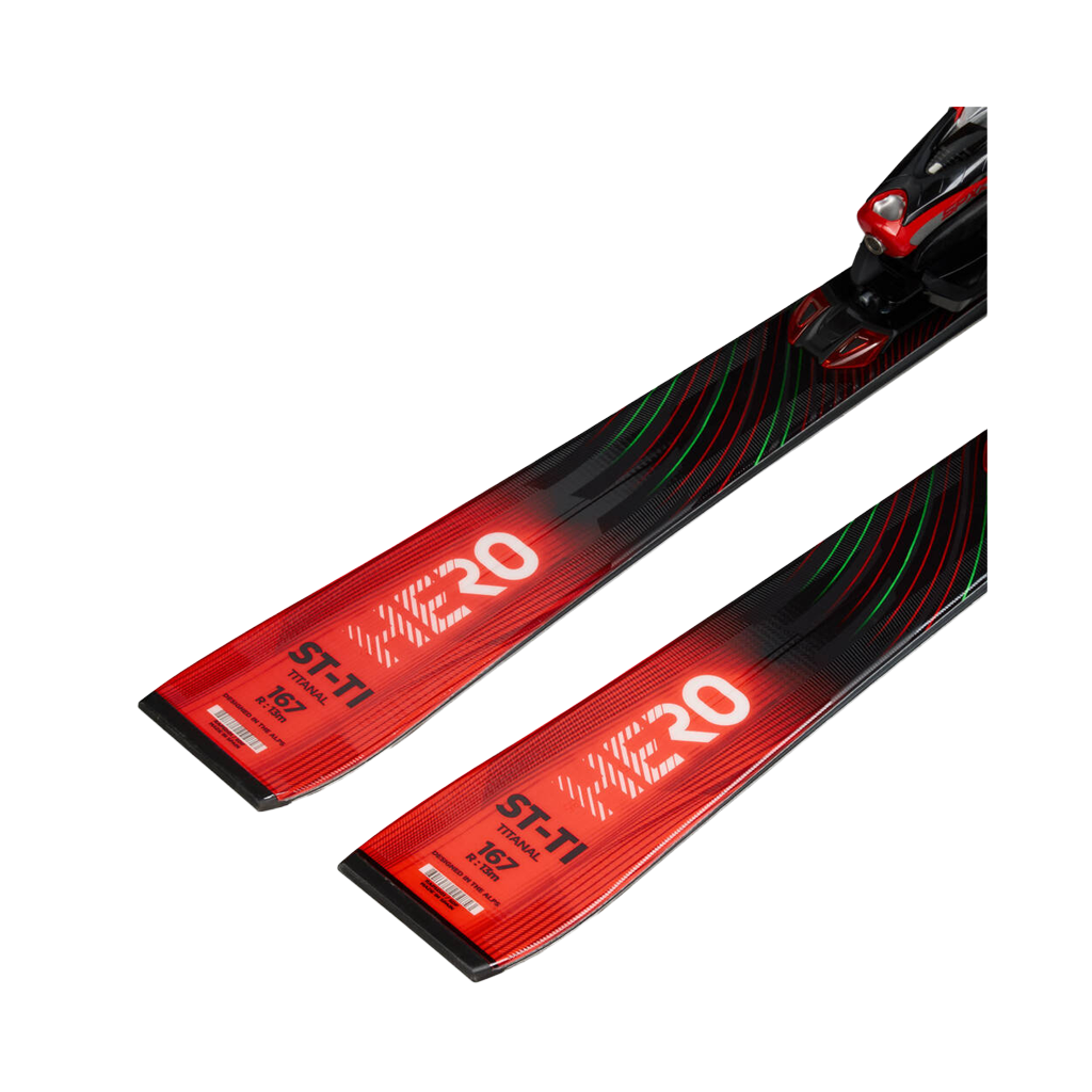 Skis Rossignol Hero Elite ST Ti Konect + SPX 14 K B80 - Silver Red - Genetik Sport