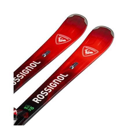 Skis Rossignol Hero Elite ST Ti Konect + SPX 14 K B80 - Silver Red - Genetik Sport