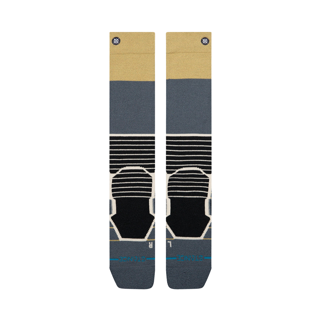 Socks Stance Snow Blocked Mid WL - Gold - Genetik Sport