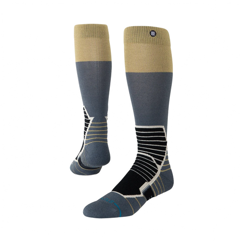 Socks Stance Snow Blocked Mid WL - Gold - Genetik Sport