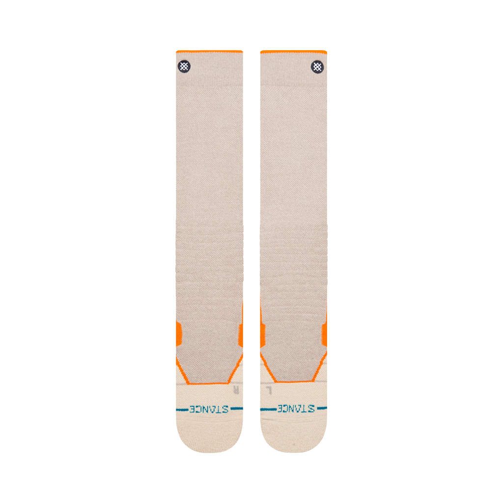 Socks Stance Snow Contrast Mid WL - Stringgrey - Genetik Sport