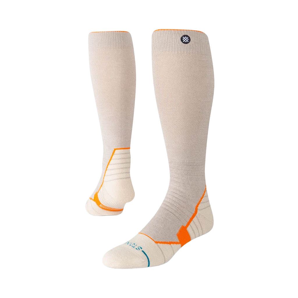 Socks Stance Snow Contrast Mid WL - Stringgrey - Genetik Sport