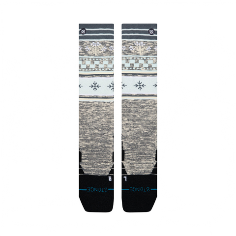 Socks Stance Womens Snow Flake Mid Poly - Iceblue - Genetik Sport