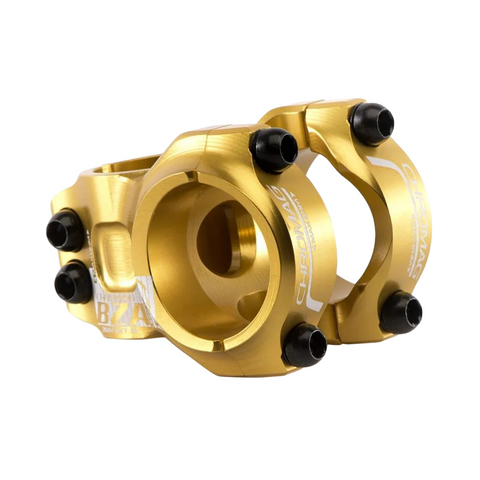 Stem Chromag BZA 35mm Clamp 35mm Length - Gold - Genetik Sport