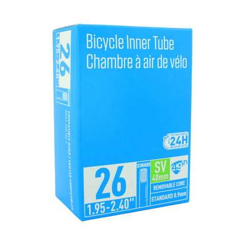 Tube 49N STD 26 x 1.95-2.40" S/V40 - Genetik Sport