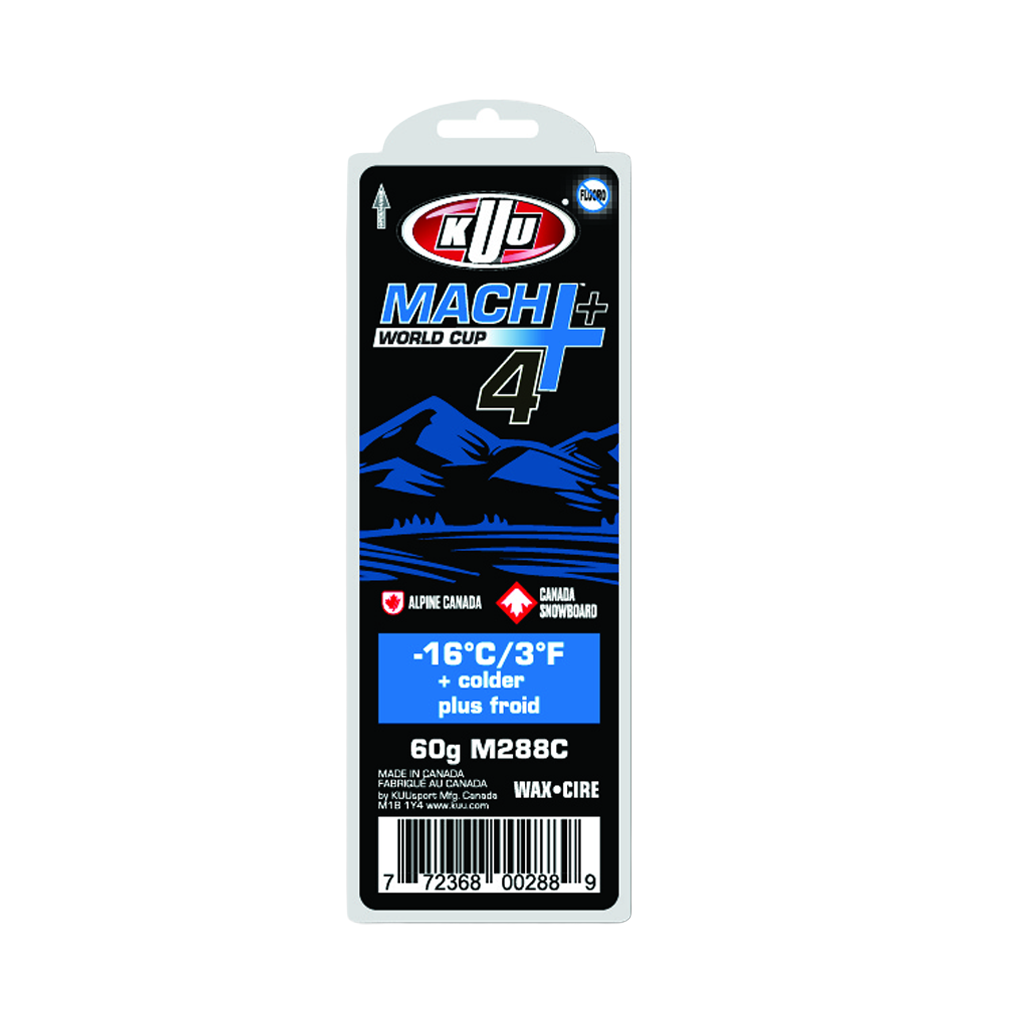 Wax Kuu Mach 4+ WC V-Cold Blue 60g - Genetik Sport