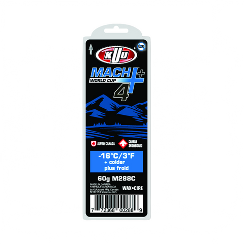 Wax Kuu Mach 4+ WC V-Cold Blue 60g - Genetik Sport