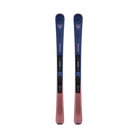 Women's Skis Rossignol Arcade 88 Konect + NX12 Bindings - Genetik Sport