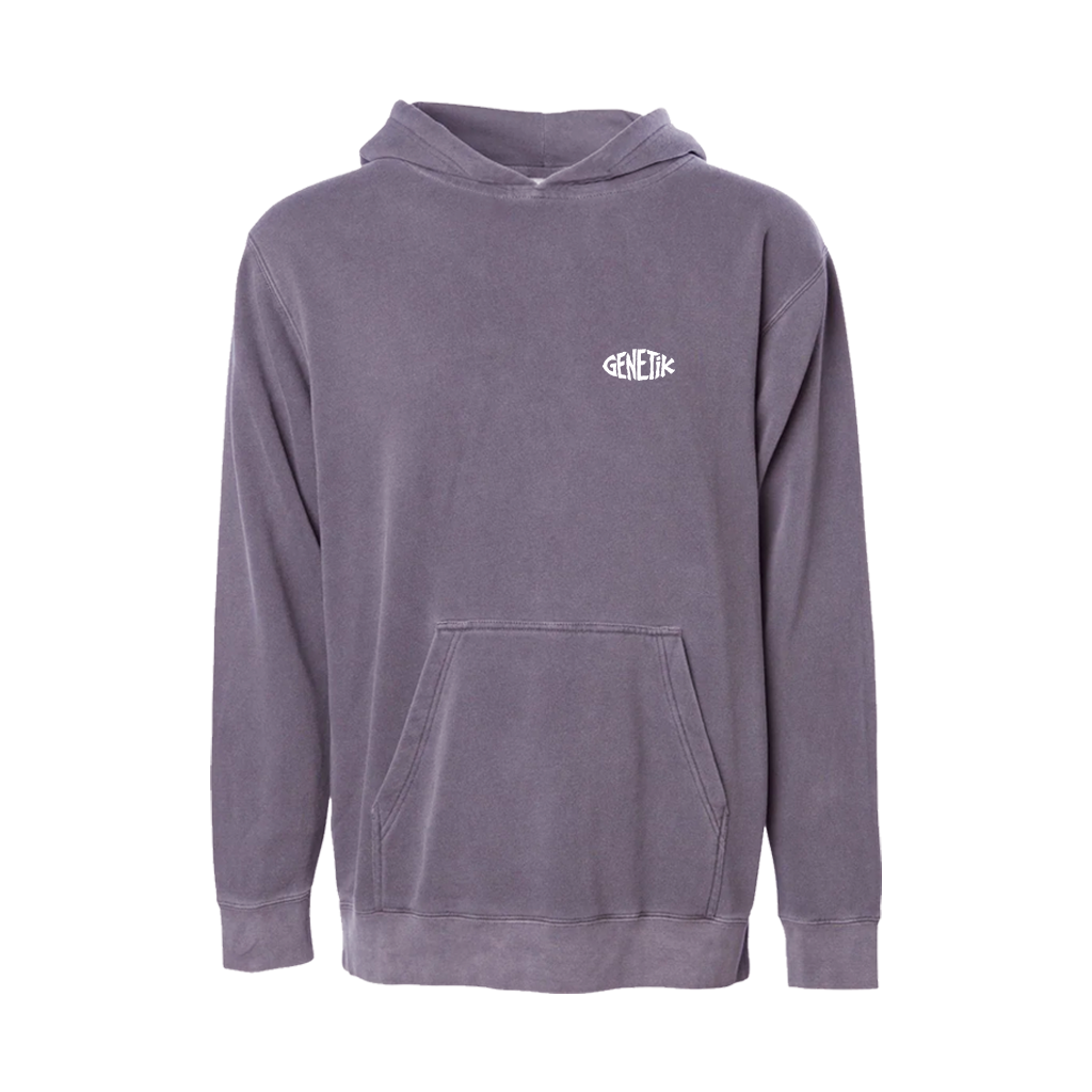 Youth Hoodie Genetik Surfing Berms - Faded Purple