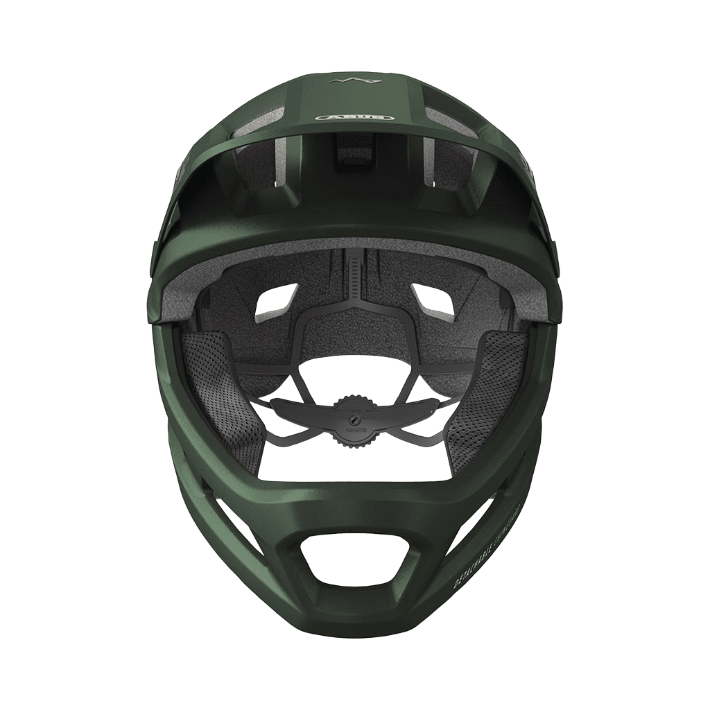 Fullface Helmet Abus Youth YouDrop FF - Moss Green S 48 - 55cm - Genetik Sport