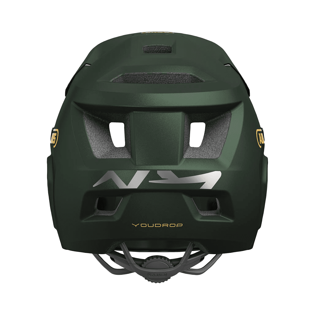 Fullface Helmet Abus Youth YouDrop FF - Moss Green S 48 - 55cm - Genetik Sport