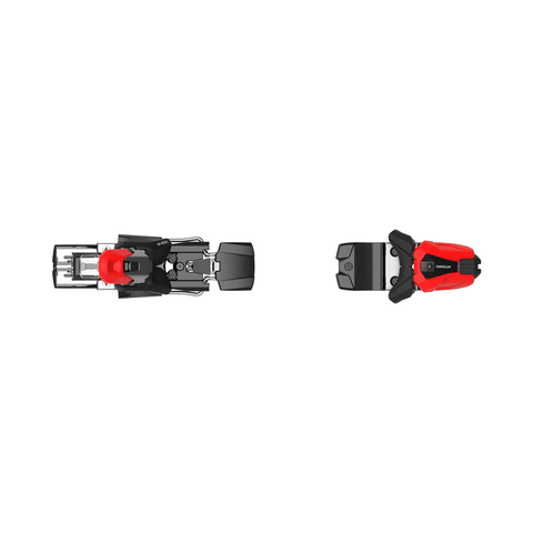 Bindings Atomic NY Icon 10 Brake 75mm - Red/Black - Genetik Sport