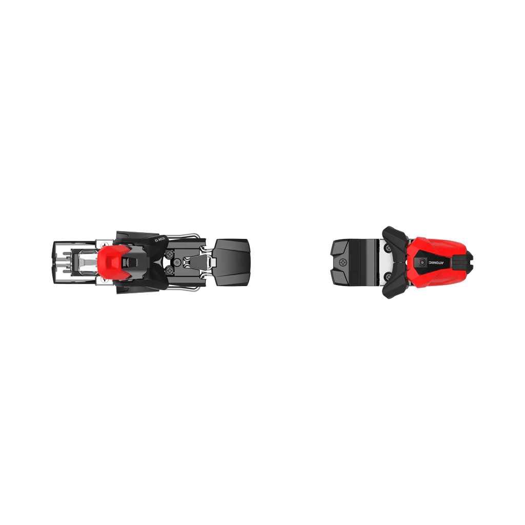 Bindings Atomic NY Icon 12 Brake 75mm - Red/Black - Genetik Sport