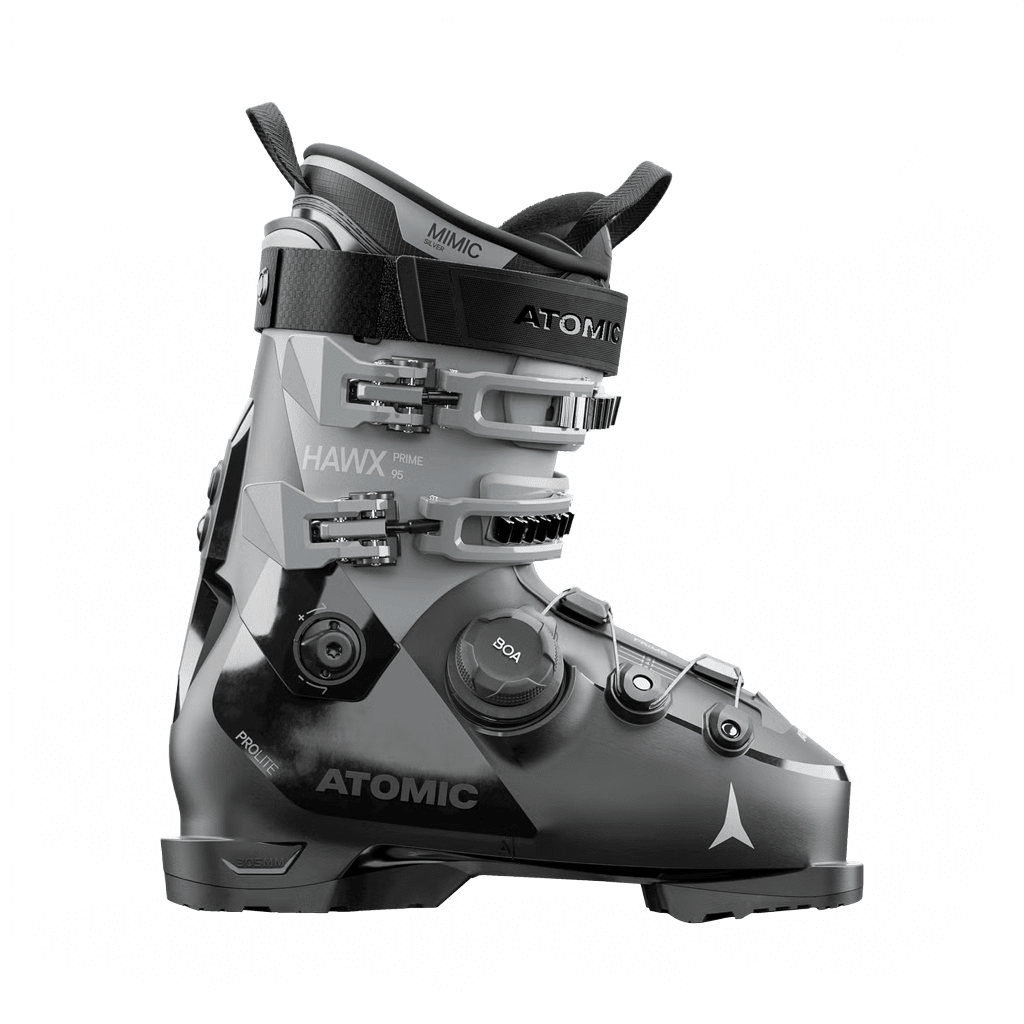 Ski Boots Atomic Womens Hawx Prime 95 BOA - Black/Glacier - Genetik Sport