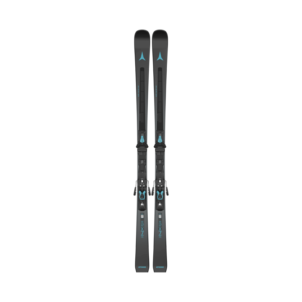 Skis Atomic Redster X7 RVSK C + MI 12 GW Bindings - Black - Genetik Sport