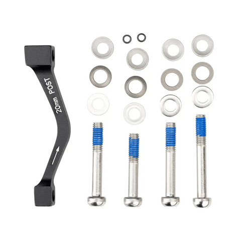 Caliper Bracket Avid Post Mount 20P Front 180/Rear 160 - Genetik Sport