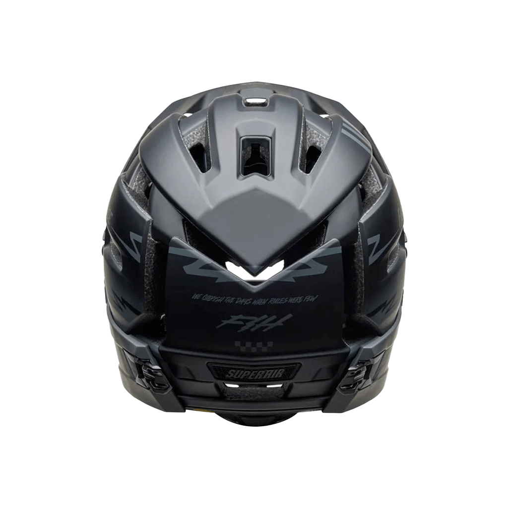 Helmet Bell Super Air R MIPS Fasthouse Good Times - Matte Black - Genetik Sport