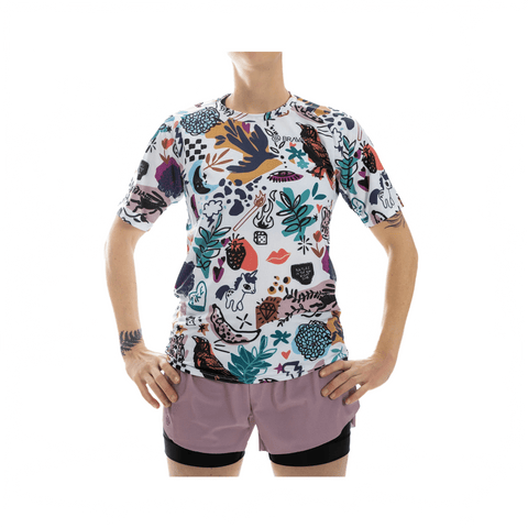 Jersey Brava Womens MTB Mesh SS - Tea Party - Genetik Sport