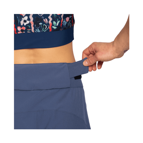 Shorts Brava Womens MTB - Denim Blue - Genetik Sport