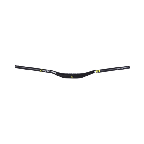 Handlebar Burgtec Ride Wide Alloy Enduro 30mm Rise 35mm Clamp 800mm Width - Black - Genetik Sport