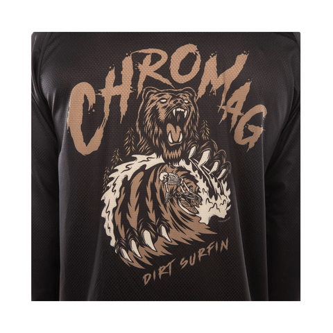 Jersey Chromag Mens Dominion LS - Sorge - Genetik Sport