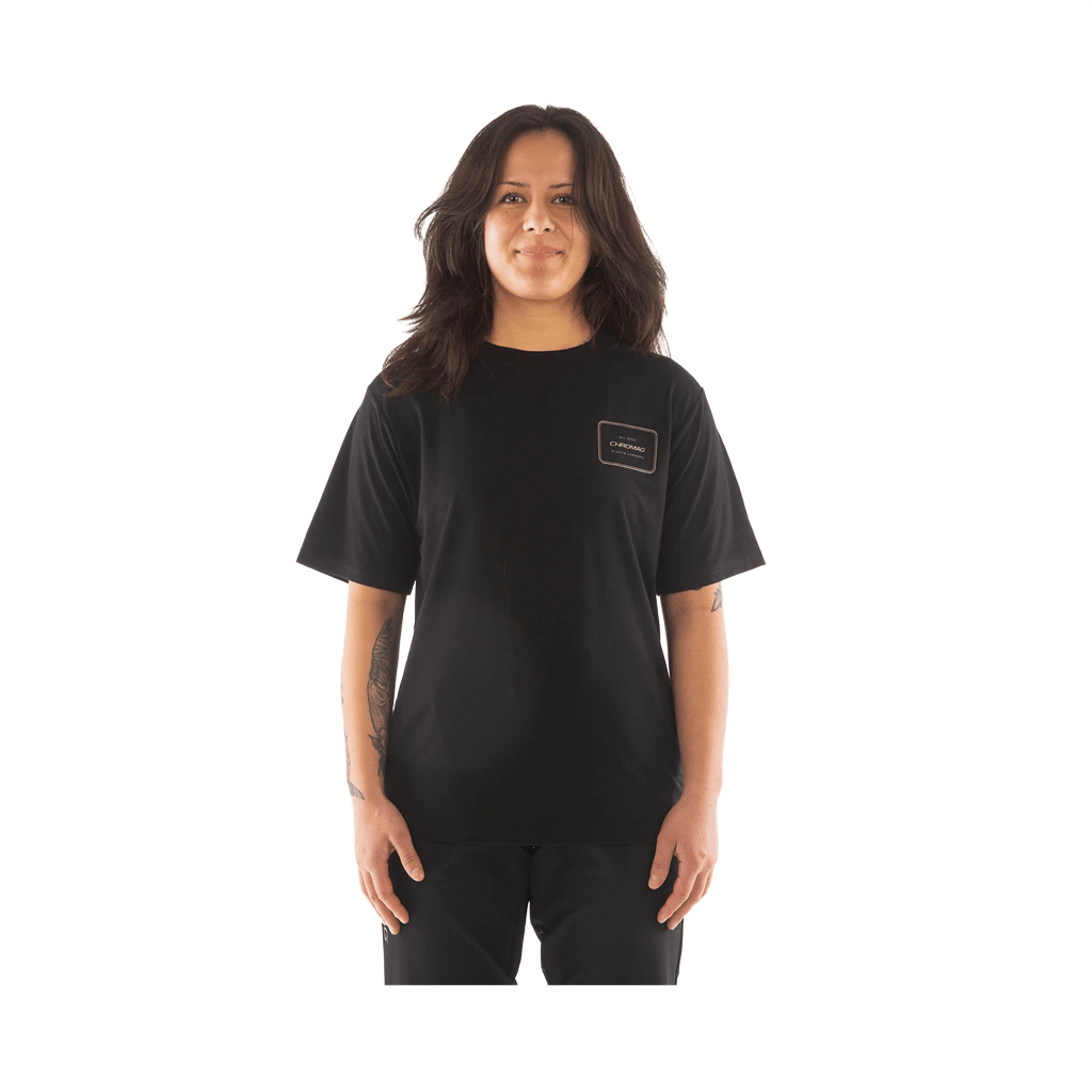 Jersey Chromag Womens Em SS - Layout Black - Genetik Sport