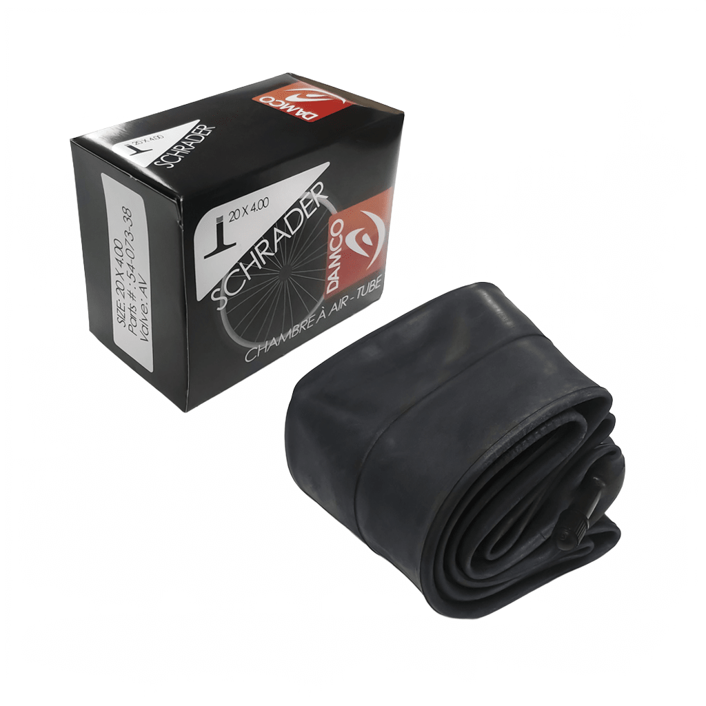 Tube Damco 20 x 4.00" Fat Bike Schrader - Genetik Sport