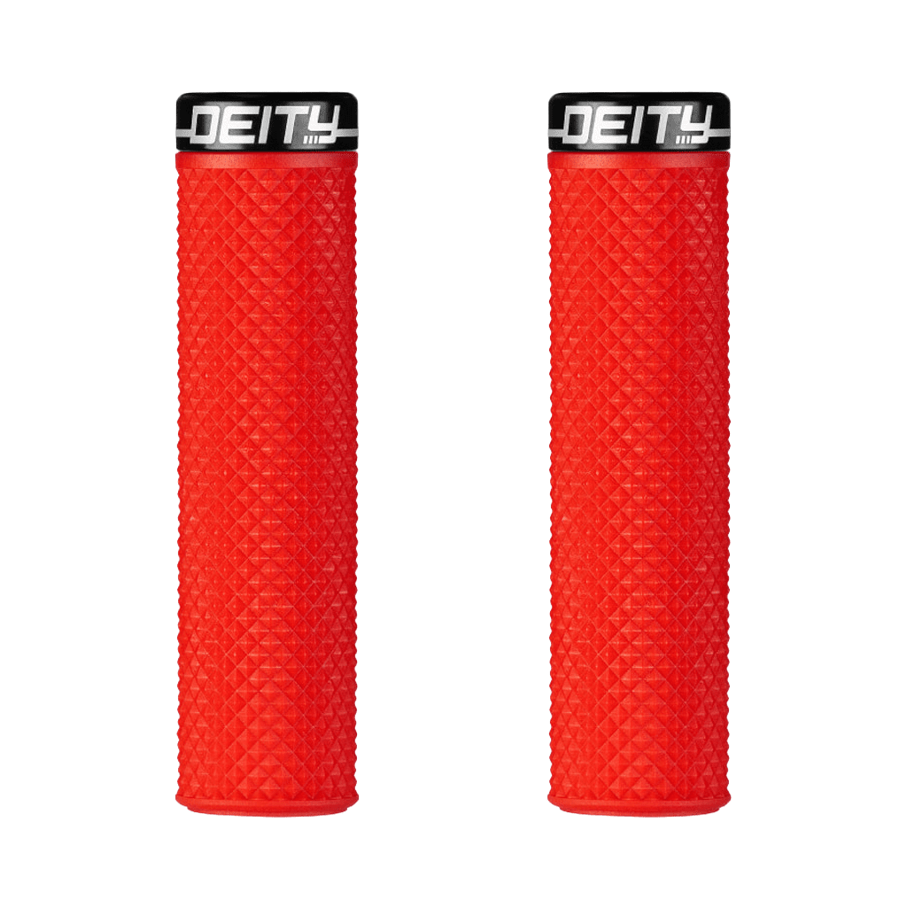 Grips Deity Supracush 133mm - Red - Genetik Sport