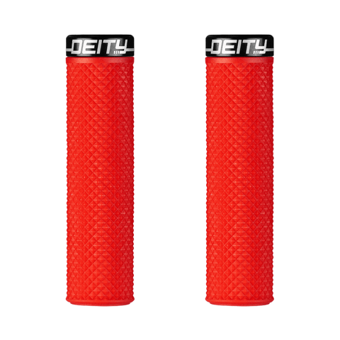 Grips Deity Supracush 133mm - Red - Genetik Sport