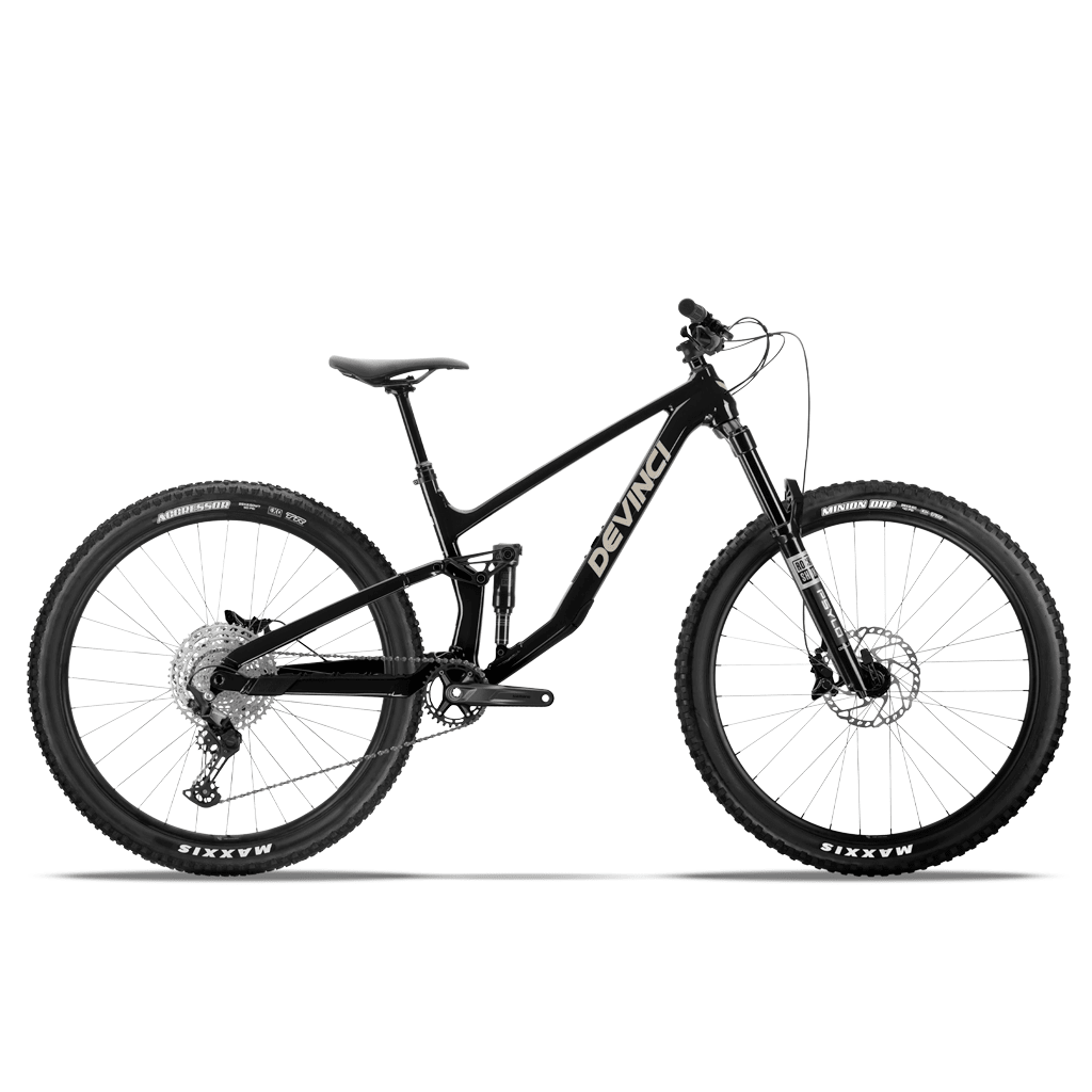 Bike Devinci Troy ST AL Deore 12s 29" - Black Dust - Genetik Sport